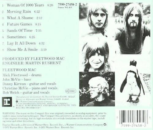 Future Games Fleetwood Mac Amazon Ca Music Woman of a thousand years. future games