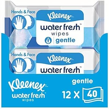 kleenex water fresh antibacterial wipes