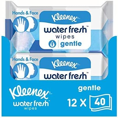 kleenex water wipes