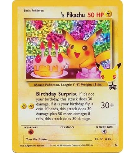 Amazon.com: Ash's Pikachu - SM108 - Promo - SM Black Star