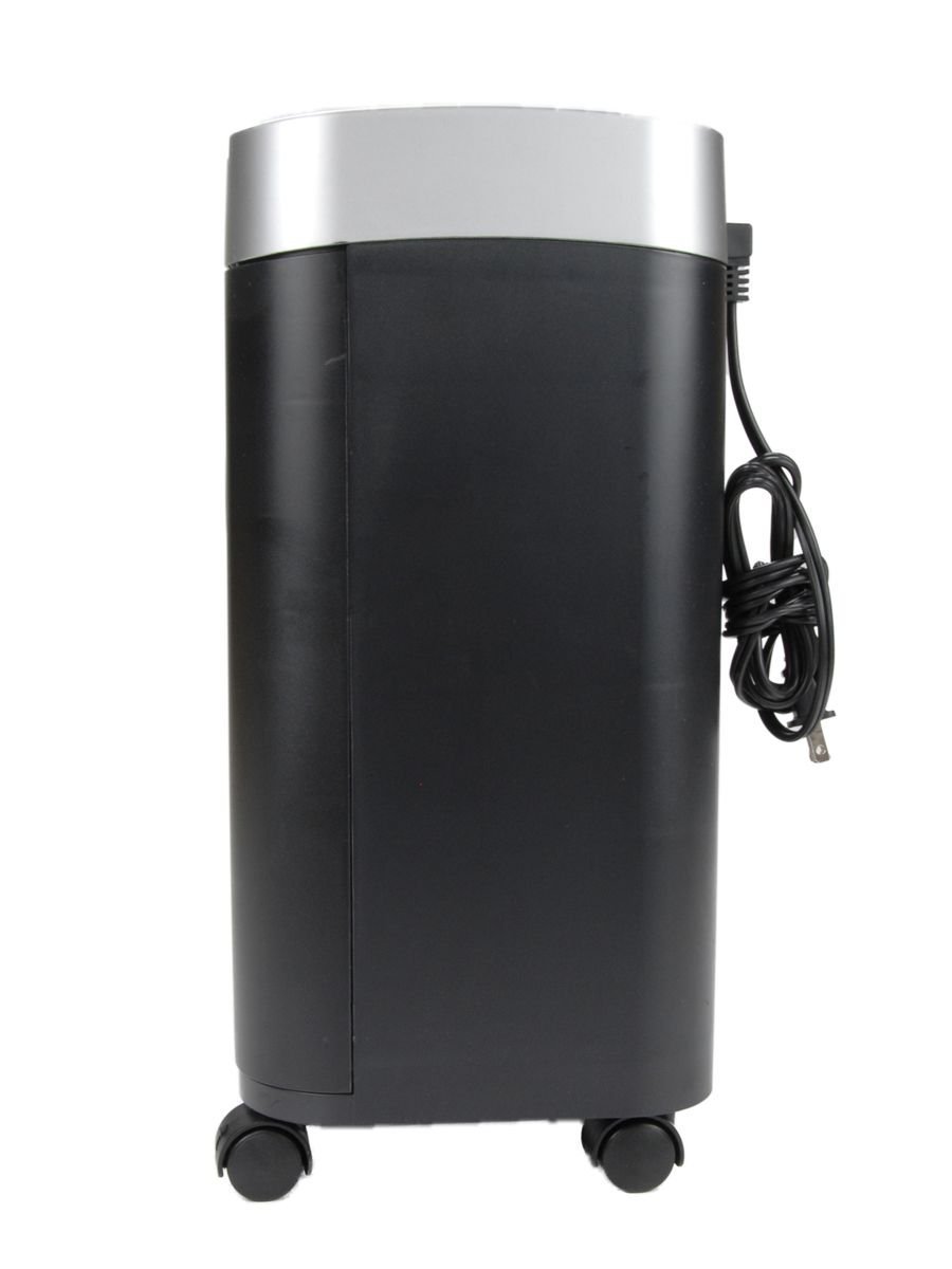 AmazonBasics 8-Sheet High-Security Micro-Cut Paper, CD, and Credit Card Shredder with Pullout Basket