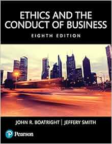 Amazon Com Ethics And The Conduct Of Business Books A La