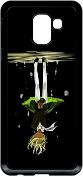 Coque Pour Smartphone Manga Fille Cheveux Jaune A Lenvers