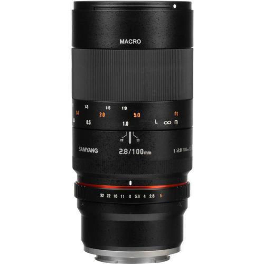 Samyang 100mm F2.8 ED UMC Full Frame Telephoto Macro Lens for Canon EF Digital SLR Cameras