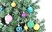 Prudance 24ct Christmas Balls Ornaments Multicolor Decorations Tree Balls for Holiday Wedding Party Decoration,1.57