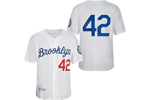 Men's Black Legend Baseball Jersey Number 42 Vintage Embroidered Retro Lightsout Jerseys Shirts