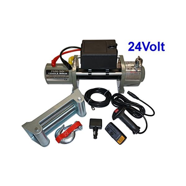 Prime Tech Elektrische Seilwinde 5440kg 24V - Modell WF12 ohne Seil