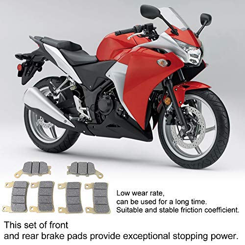 6 stks Voor Achter Motorfiets Schijfremblokken Fit voor Honda CBR 600 F4/F4I sport 1999-2004 Honda CBR 929 RR-FIREBLADE… - Image 3