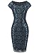 Oxiuly Women's Lace Mesh Stretch Work Bodycon Party Cocktail Dress OX180
