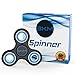 Fidget Spinner EDC Toy Tri Version By 3KM For Adults and Kids - Reduce Stress and Anxiety, Relieve ADHD/ADD and Quit Bad Habits - Premium Quality, Durable, Quiet and Prime
