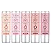 Babo Botanicals 70+% Organic Tinted Mineral Lip Conditioner SPF 15, Water-Resistant Lip Balm, Seka Rose - 0.15 oz.