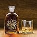 Fred BOTTLED UP Glass Spirits Decanter, Booze - 5187131, Clear, 9 inch