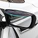 etopmia Side Mirror Rain Snow Guard Visor Shade Shield fit Honda HR-V HRV Vezel 2014-2016 (Black,2Pcs)