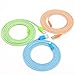 iPhone 6S Charger, 3 Pack Lightning Cable, 6 Ft F-color™ Braided Apple Certified Lightning iPhone Charger for iPhone 6S 6 Plus 5S 5S 5 iPad Air 3 Mini 4 iPad Pro iPod Touch 5 Orange Green Blue