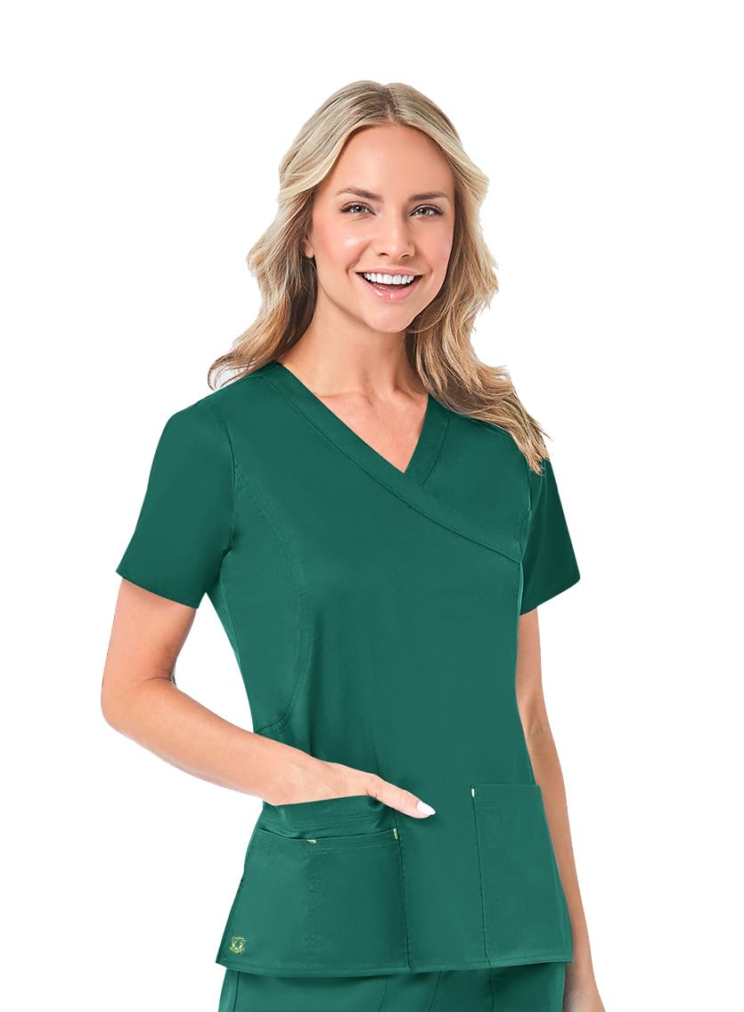 Maevn Women's Blossom Mock Wrap