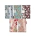 Chris-Wang Elegant Colorful Fresh Style Category Page Day Planner Divider Index Page Tab Cards Notebook Accessories, Match for A6 6-Holes Ring Binders/School Stationery, 5 Sheets/Set