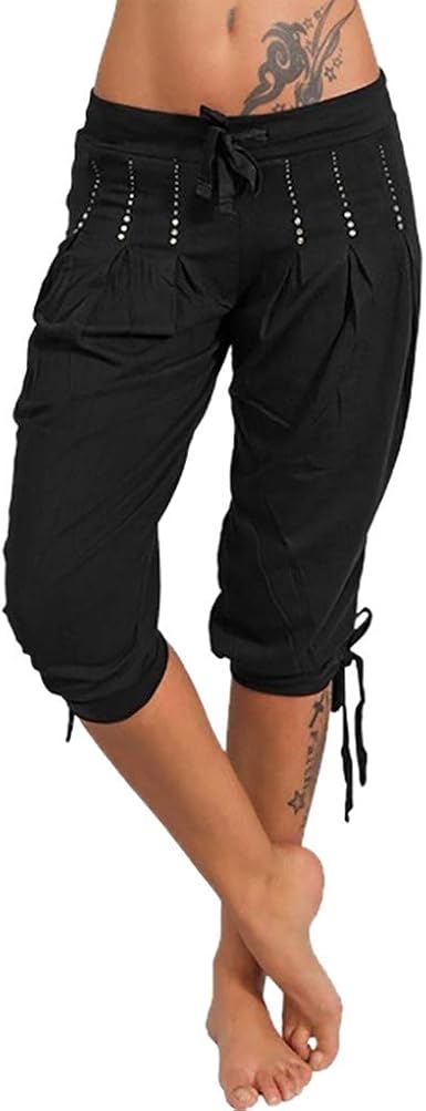 yoga capris loose fit