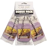 Yankee Candle Lemon Lavender Classic Car Jar Air Freshener Single
