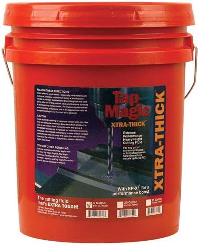 TAP MAGIC Xtra-Thick Cutting Fluid - MODEL: 70640T Container Size: 5 Gallon
