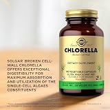 Solgar Chlorella 520 mg Capsules 100 Veg Tablets Kosher Vegan Gluten Free view 5