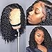 Jessica Hair Full Lace Wigs Human Hair Wigs For Black Women Curly Brazilian Virgin Hair Glueless with Baby Hair(14 inch with 150% density)