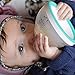 Nanobebe Breastmilk Baby Bottle (Award Winning Innovation for Breastfed Babies), Breastfeeding Newborn Breast Like, Anti Colic, Perfect Latch, Preserves Breast Milk nutrients, 3-Pack, Grey