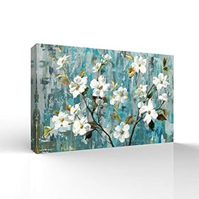 Vintage Flower Painting for Bedroom Living Room
