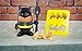 DC Comics Official Batman Topper, Egg Cup and Bat Logo Toast Cutter-Boxed, 1-Pack, Black