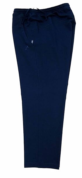 Authentic Klein, dunkel-blaue Herren-Jogging-Hose, Übergröße ab Größe 29