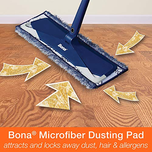 Bona Microfiber Pad 3Pack includes Dusting, Cleaning, and Deep