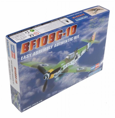 Hobby Boss Bf 109G-10  Airplane Model Building Kit, 1/72 Scale