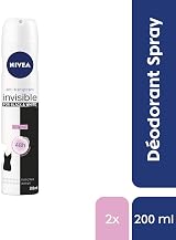Nivea Invisible Black White Clear Deodorant 200ml Pack of 2 Antiperspirant view 2