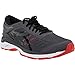 ASICS Gel-Kayano 24 Men's Running Shoe, Dark Grey/Black/Fiery Red, 10.5 M US
