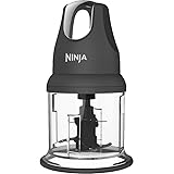 Ninja Food Chopper Express Chop with 200-Watt, 16-Ounce Bowl for Mincing, Chopping, Grinding, Blending and Meal Prep (NJ110GR