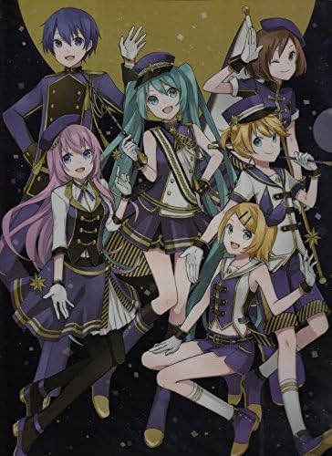 Hatsune Miku Series Clear File A BUZZver. LUKA (Luke) MEIKO (Meiko) KAITO (kite) RIN (phosphorus) REN (Ren) MIKU (Hatsune Miku)