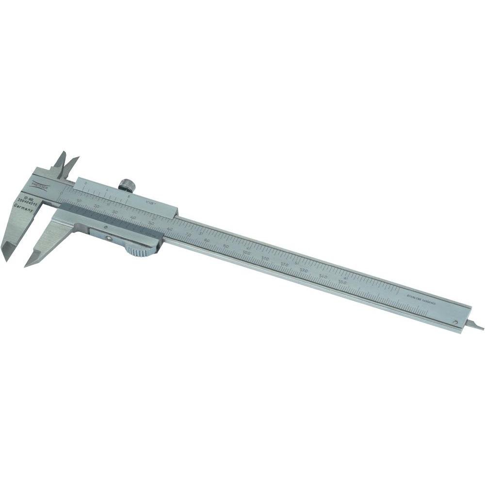 Preisser 0190501 Taschenmessschieber Duo Fix Caliper L.150mm Ablesung 0,05mm Schnabel-L.40mm