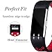 GEAK Fitbit Charge 2 Bands, Replacement Accessories for Fitbit Charge2 HR, Large Size Band, Black / Red