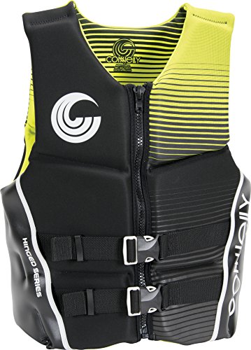 Connelly Mens V-Back Neoprene Vest, Large (40"-44"), 2017