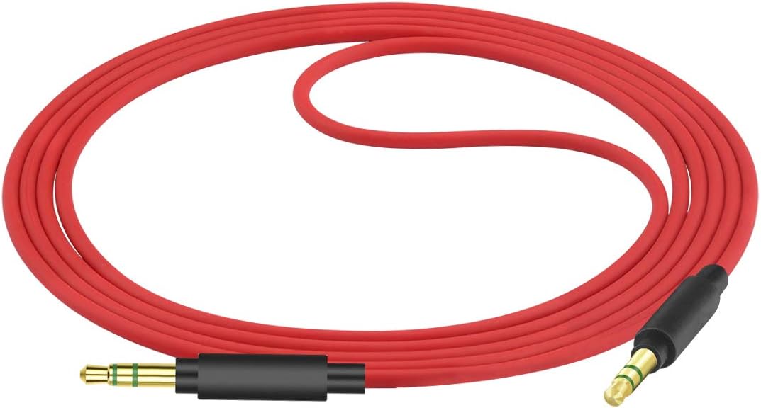 GEEKRIA Audio Cable Compatible with Yamaha YH-L500A, ATH-SR5, ATH-AR3BT, ATH-M20xBT, ATH-M50xBT2, Pioneer SEMS7BT Headphones - Image 4