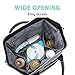 BESTOPE Diaper Bag Multi-Function Travel Backpack with Stroller Straps (2 Pack) and Changing Pad for Baby Care, Large Capacity, Waterproof and Stylish, Gray