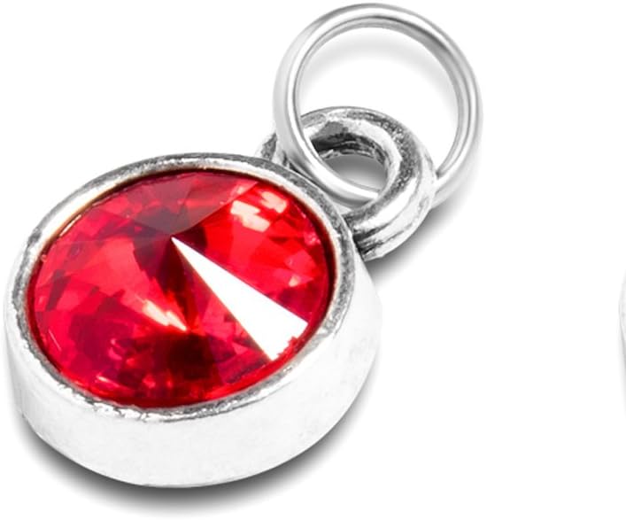 Extra Birthstone Charm for Necklace Bracelet Custom Small Pendant