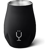 BrüMate NOS'R, Double-Wall Stainless Steel Whiskey Nosing Glass - 7 Oz (Matte Black)