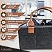 LittleCloud Baby Diaper Caddy Organizer Comfy Carry Nursery Bin – Unisex Portable Newborn Essentials Changing Table Cotton Canvas Nappy Holder Storage Bag Basket Travel Tote Boy Girl Baby Shower Gift