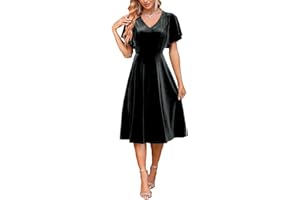 Bridesmay Cocktail Dresses for Women 2024 Wedding Guest Midi Dress with Sleeves Formal Tea Party Dress for Women