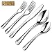 Silverware Set, Elegant Life 20-Piece Flatware Set, Stainless Steel Cutlery Set, Mirror Polishing Tableware Set Utensil Set, Knives, Forks, Spoons for Home and Restaurant, Service for 4