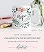 Nope Coffee Mug Gift Idea Sarcastic Floral Funny Witty Present for Smartass Not Having It Today Literally Can Not Can't Even Adulting is Hard Sister Friend 11oz Ceramic Tea Cup by Digibuddha DM0187