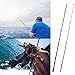 PLUSINNO Telescopic Fishing Rod and Reel Combos Full Kit, Carbon Fiber Fishing Pole, 12 +1 Shielded Bearings Stainless Steel BB Spinning Reel