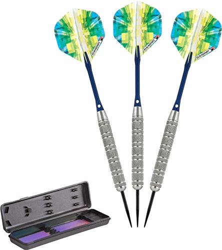 Elkadart Prism Steel Tip Darts with Storage/Travel Case, 20 Grams