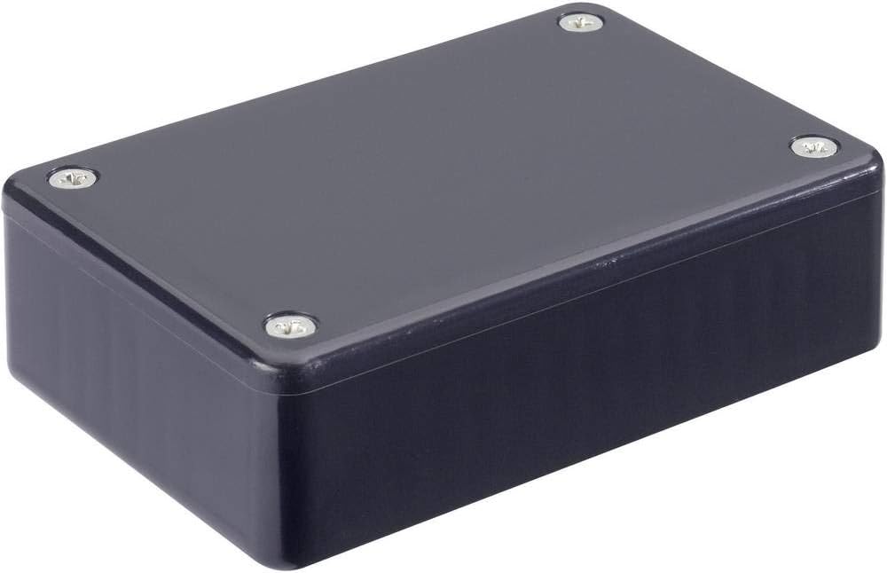Hammond Electronics 1591MBK Euro-Gehäuse 85 x 56 x 25 ABS Schwarz 1 St