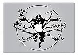 Avatar The Last Airbender Aang's Avatar State2 Apple Macbook Decal Vinyl Sticker Apple Mac Air Pro Retina Laptop sticker